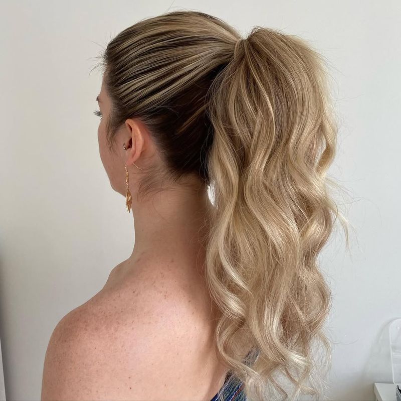 Sleek Ponytail