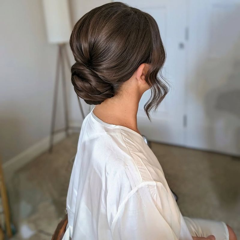 Chignon élégant