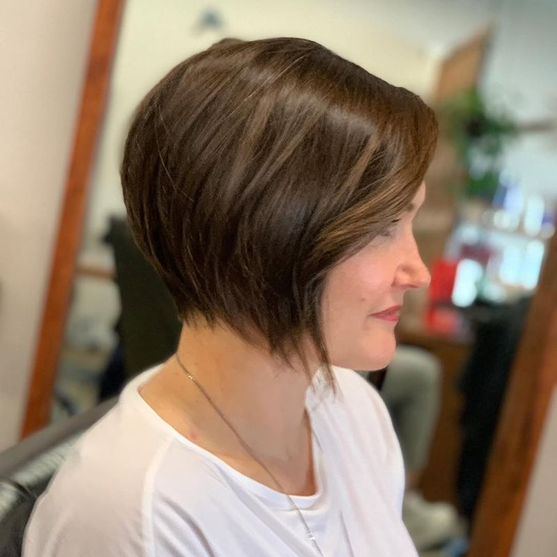 Short Layered Bob