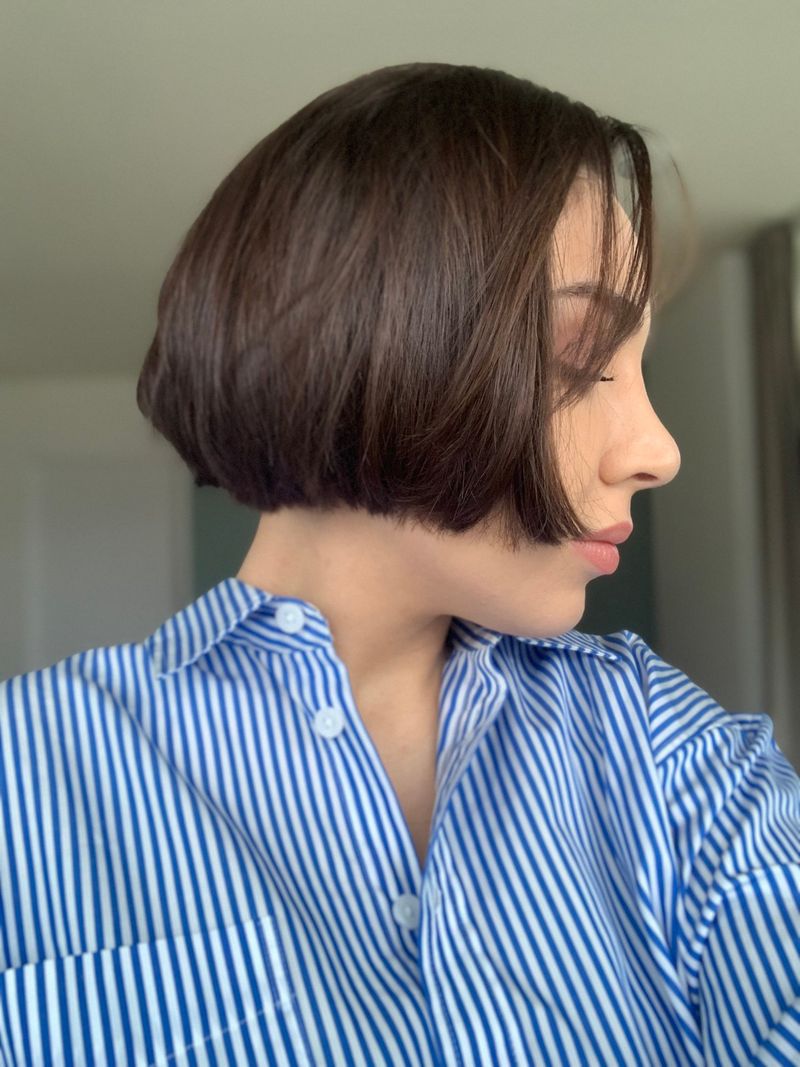 The One-Length Blunt Bob