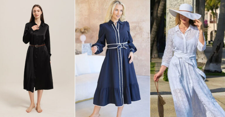 16 Shirt Dresses That Give Rich Mom On Vacation Energy