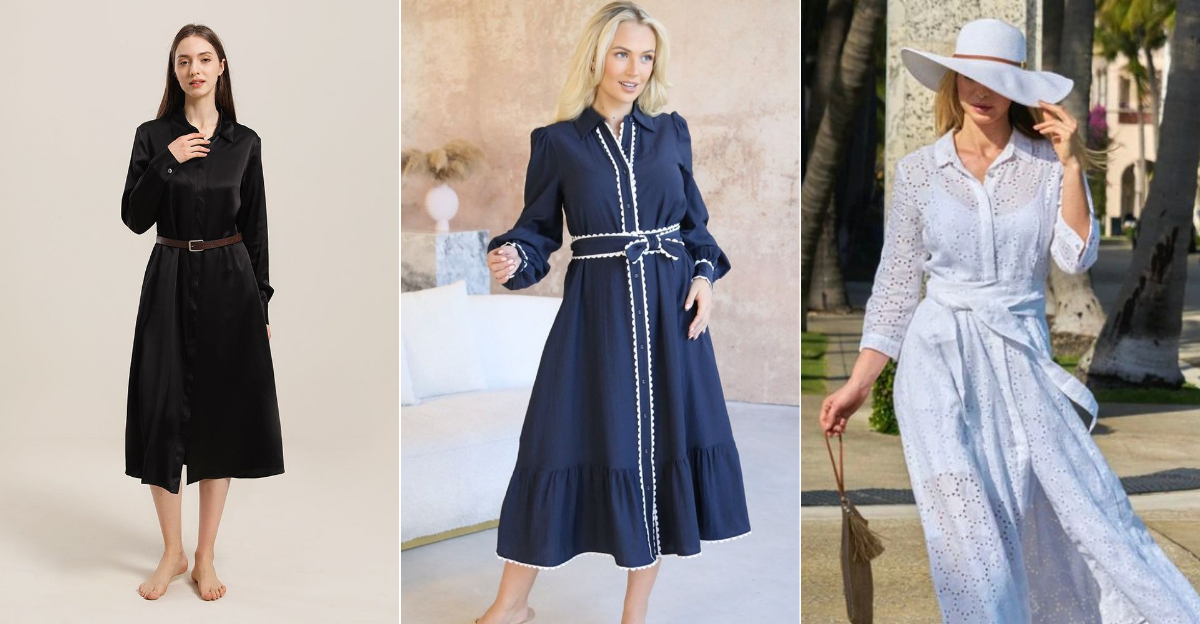 16 Shirt Dresses That Give Rich Mom On Vacation Energy