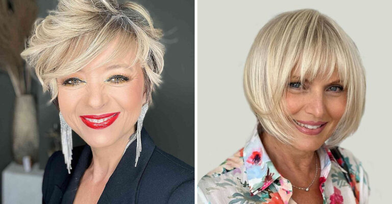 17 Hairstyles For Women Over 50 To Conceal Bald Spots And Thin Areas
