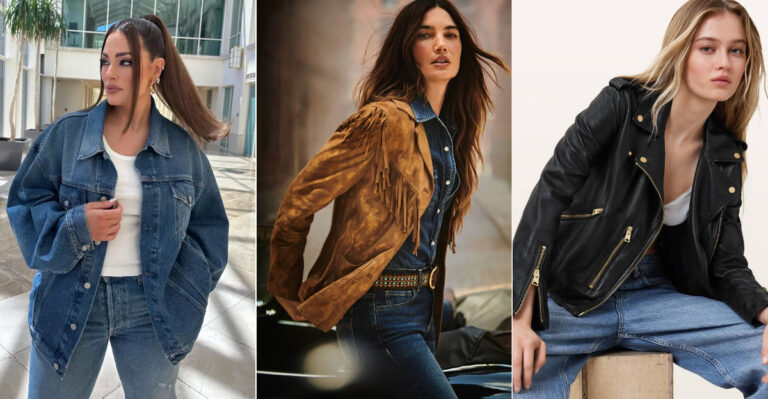 17 Spring Jacket Trends Every Fashion Person Is Wearing With Jeans Right Now