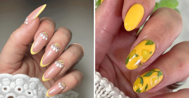18 Butter Yellow Nail Ideas for All Your Spring Manicure Needs