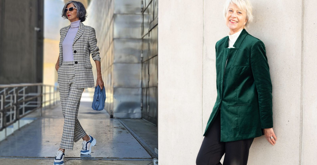 19 Blazer Outfits For Older Women That Quietly Scream Style Confidence