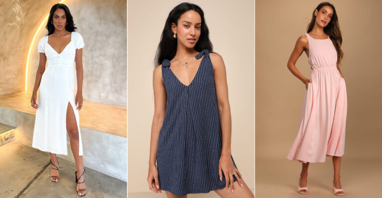 19 Linen Dresses To Keep You Cool All Summer
