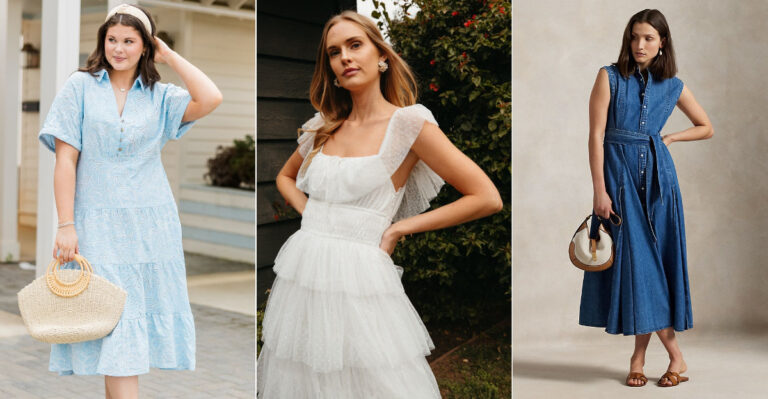 19 Loose And Slimming Dresses To Channel Hamptons Rich Mom Style