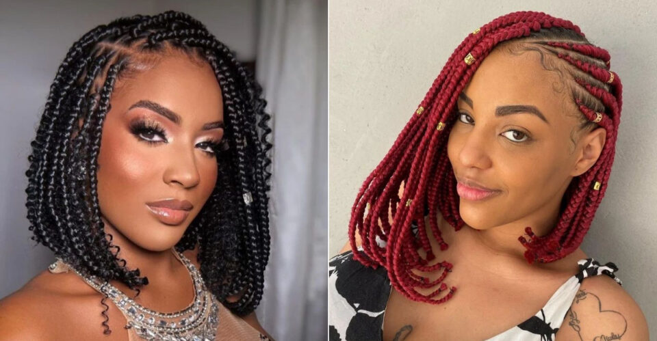 25 Must-Try Shoulder-Length Bob Braids For A Sleek, Summer-Ready Look