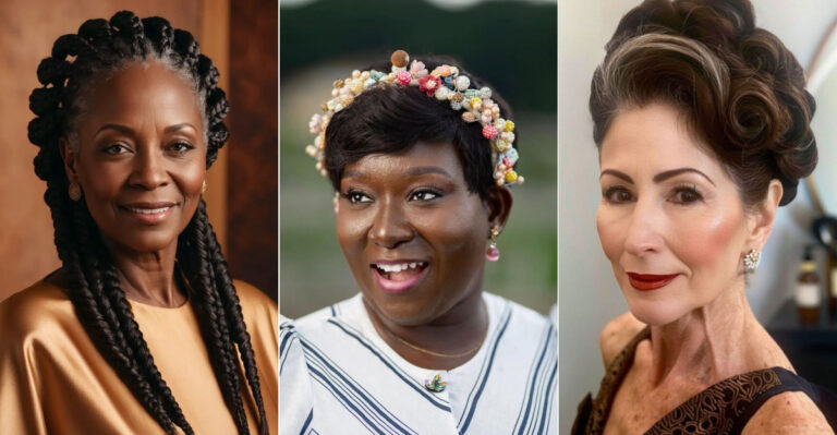 26 Timeless Spring Updos For Women Over 70