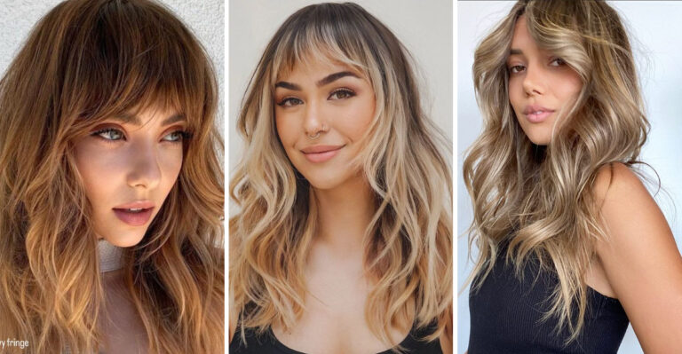 28 Romantic Fringe Hairstyles To Fall In Love With This Spring