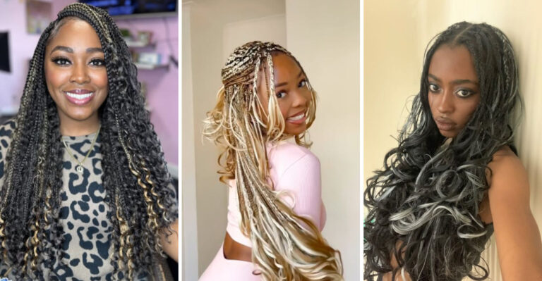 30 French Curl Braids Hairstyles To Try In 2025