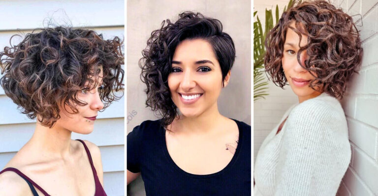 31 Short Stacked Curly Bob Styles That Demand Attention