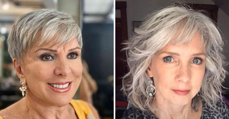 32 Chic Short Haircuts That Instantly Make Gray Hair Look Stunning