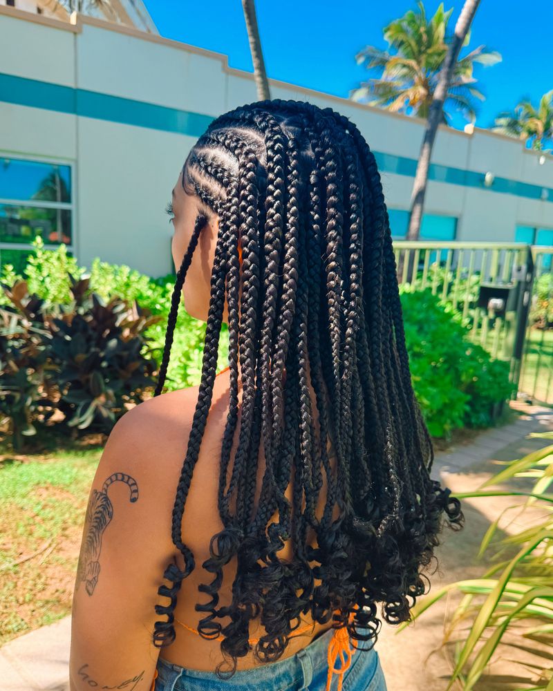 Protective Box Braids