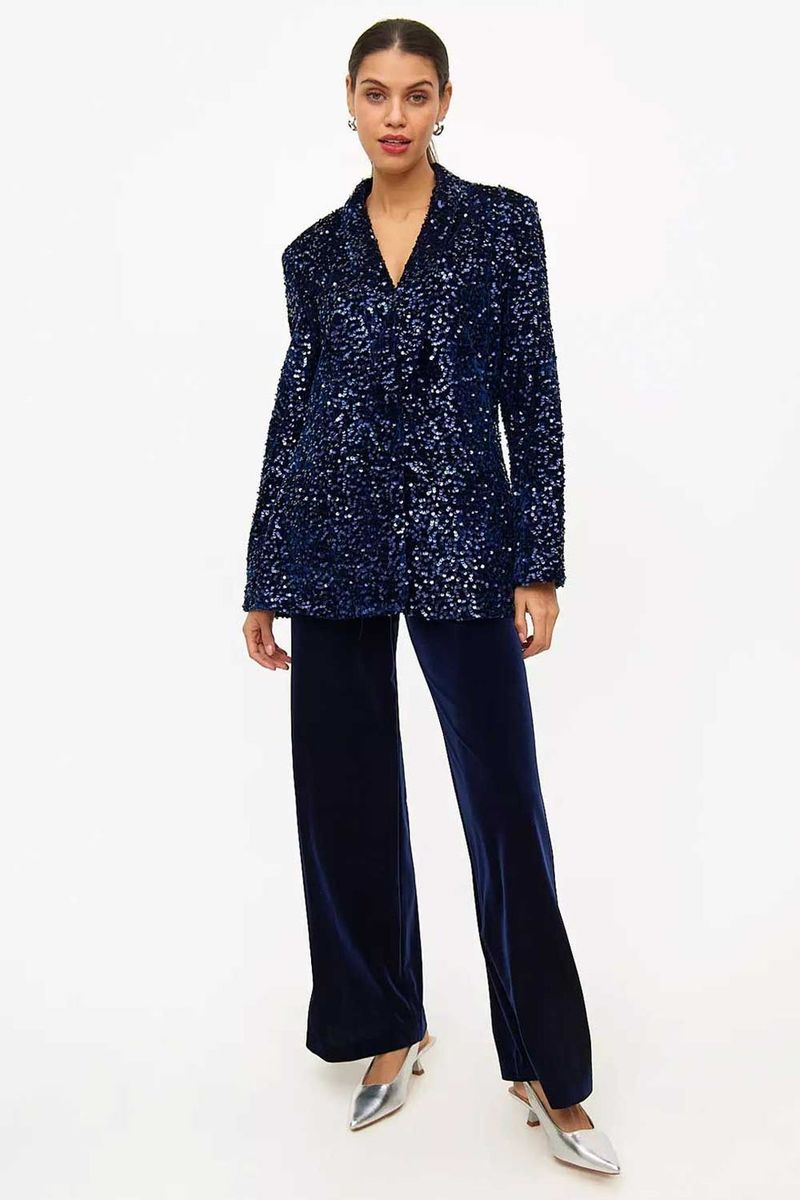 The Sequined Evening Blazer