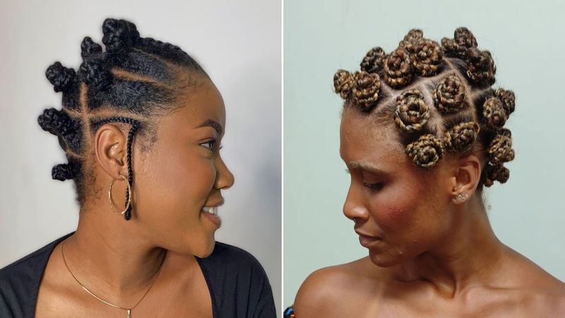 Bantu Knot Crowns