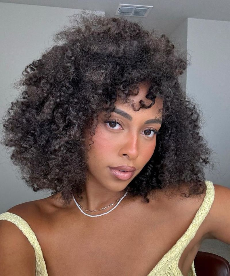 Flexi Rod Set With Side-Swept Bangs