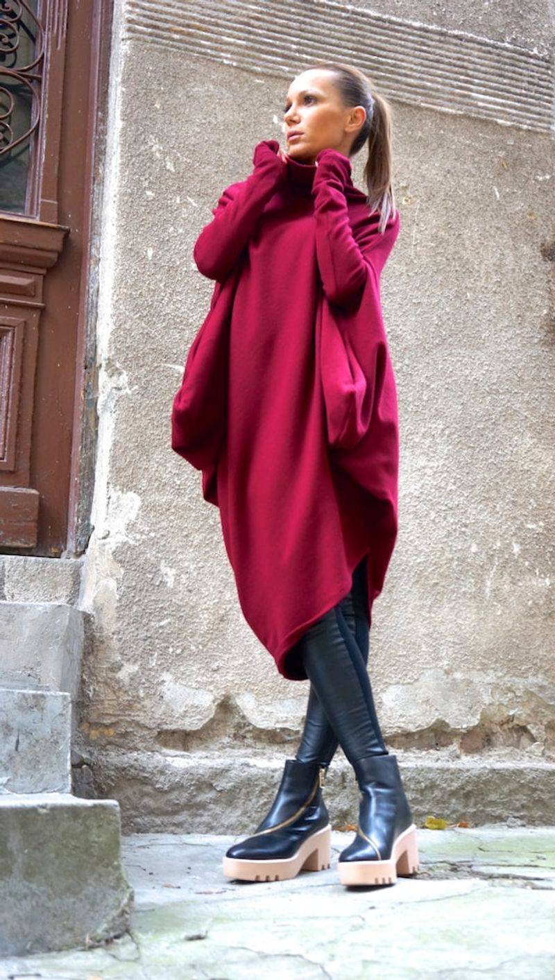Burgundy Tunic & Leggings