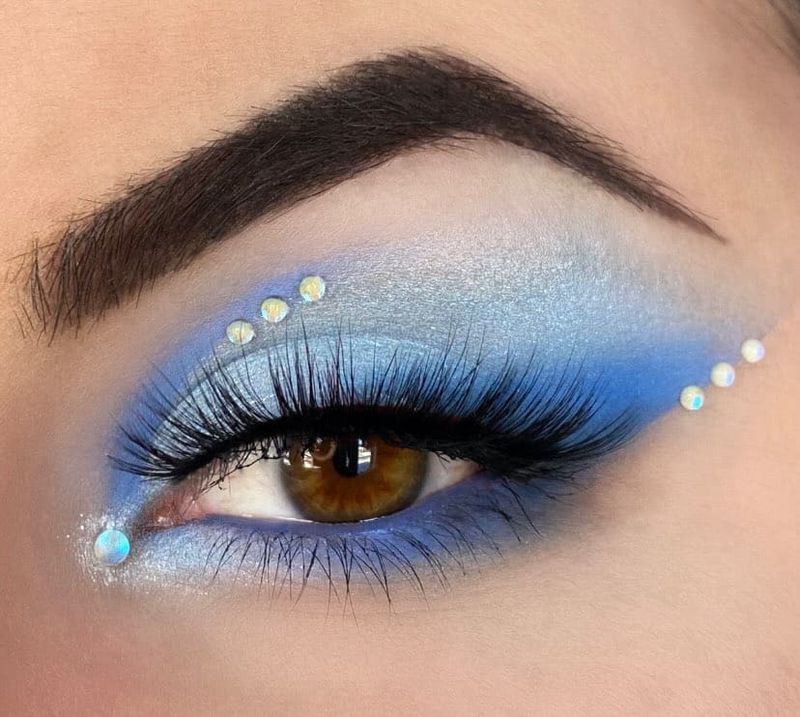 Ocean Blue Eyeshadow