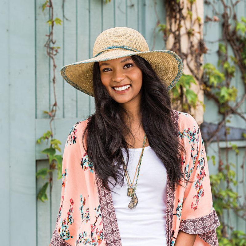 Wide-Brim Hat