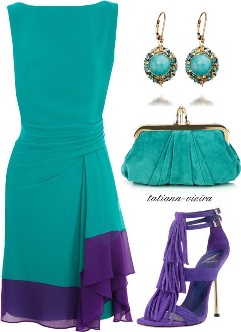 Soft Coral and Turquoise