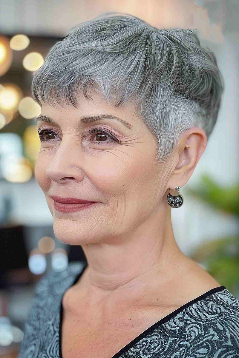 Soft Undercut with Side-Swept Length
