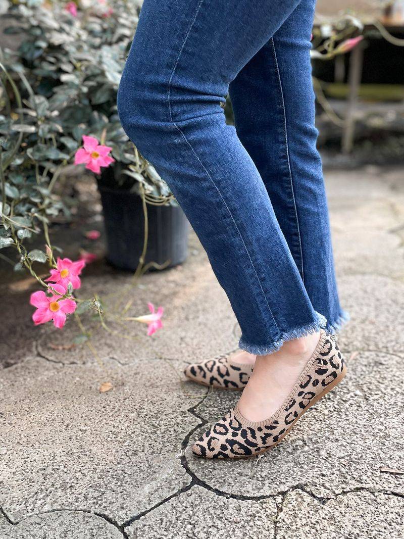 Leopard Print Flats