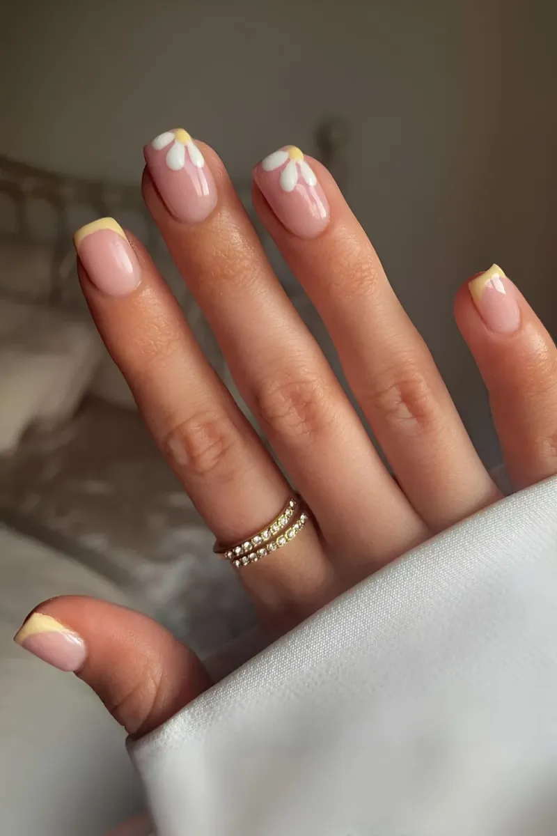 Yellow French Twist