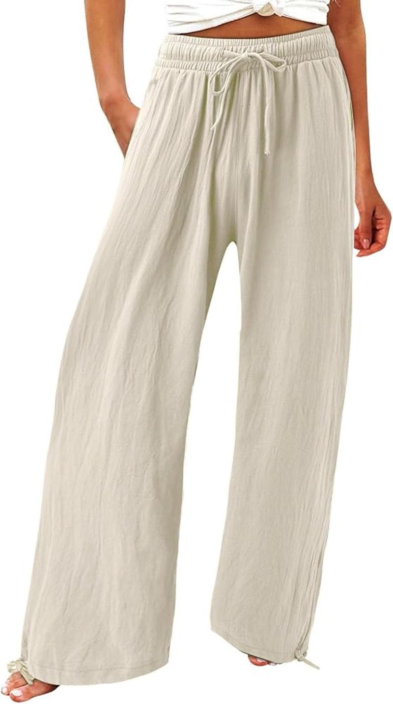 Flowing Linen Trousers