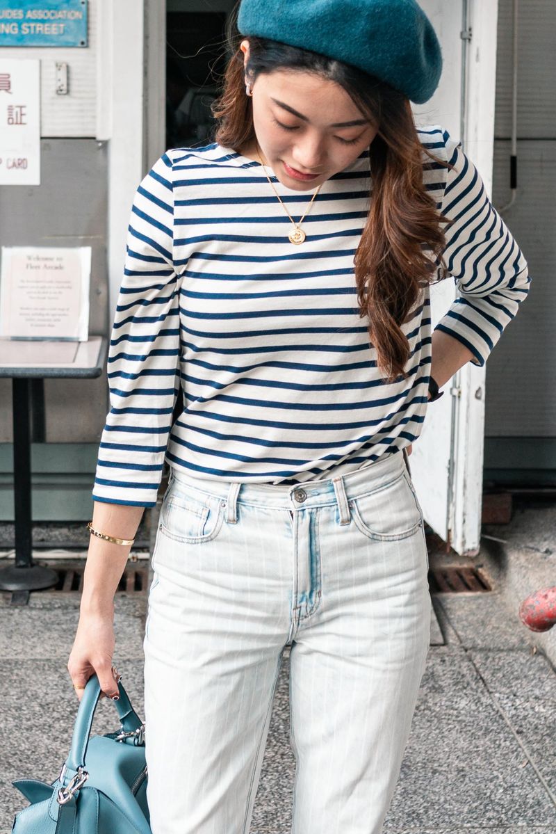 Striped Breton Top