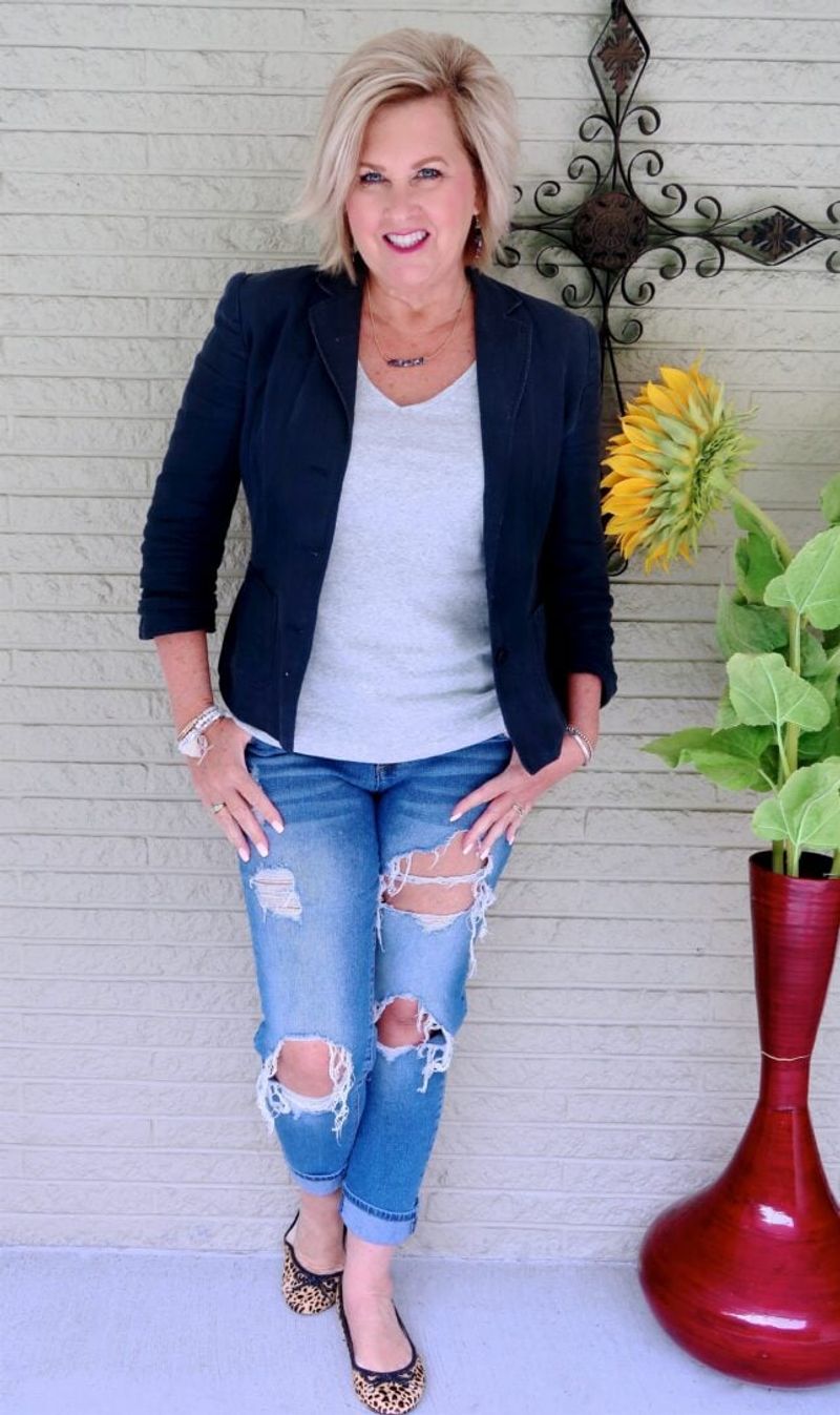 Distressed Jeans