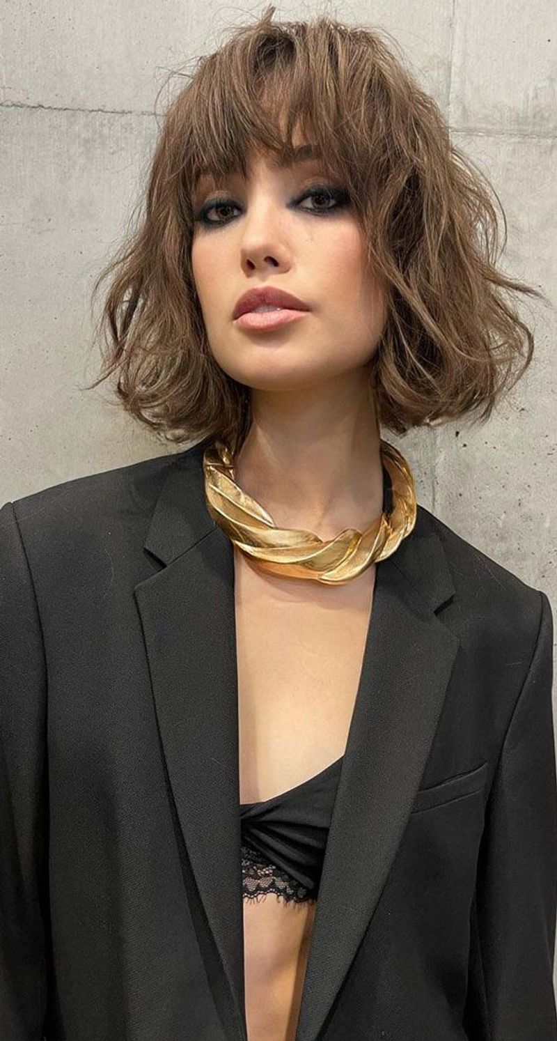 Effortless Fringe Bob