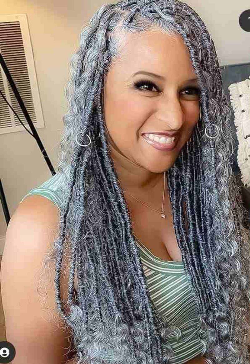 Trenzas bohemias