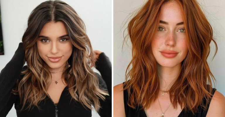 Feel The Breeze: 30 Beach Wave Styles For Medium Hair