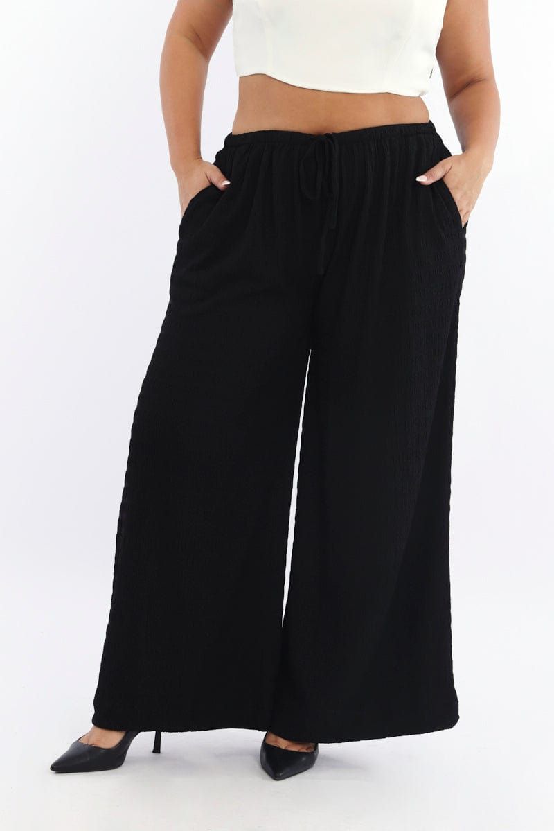 Wide-Leg Trousers