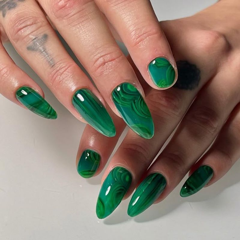Green Malachite Inspired