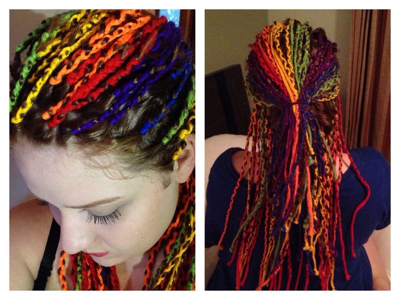 Trenzas de hilo