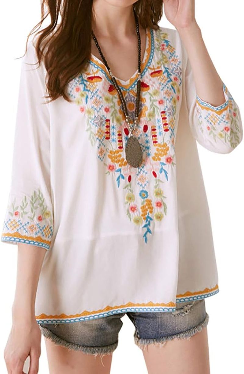 Ethereal Embroidered Tunic
