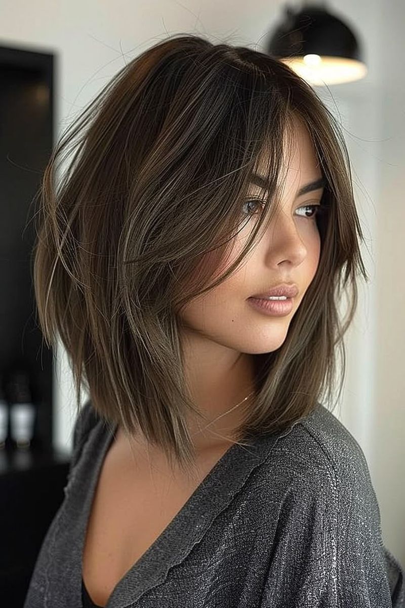Textured Lob with Razored Ends