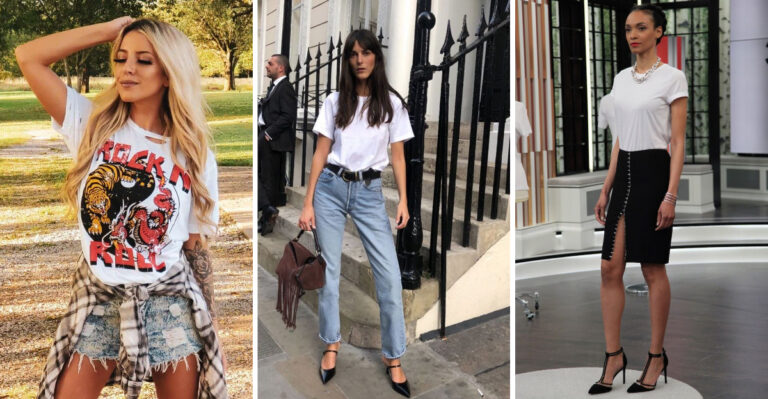 How To Style A White Tee: 17 Outfits That Always Work