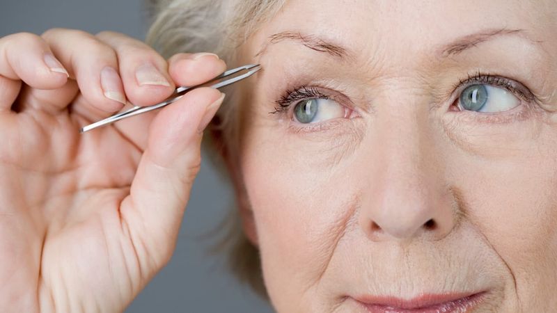 Over-Plucked Eyebrows