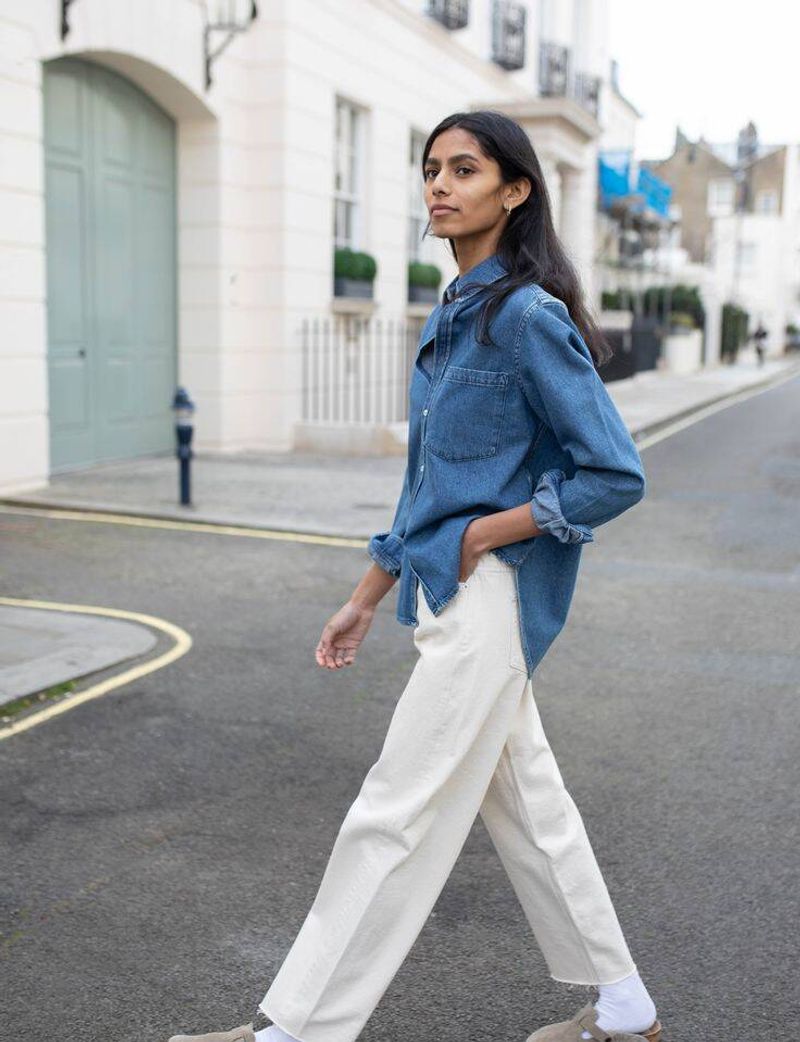 Chic Chambray Shirt