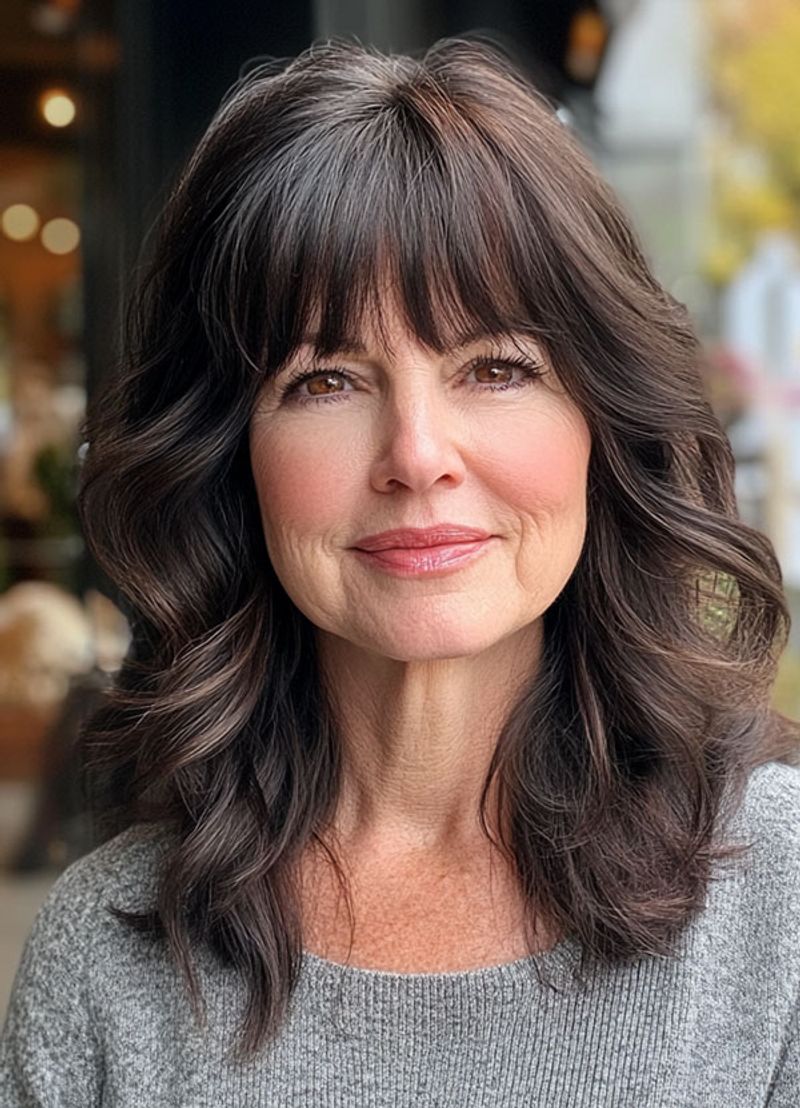 Voluminous Mid-Length Layers With Soft Fringe