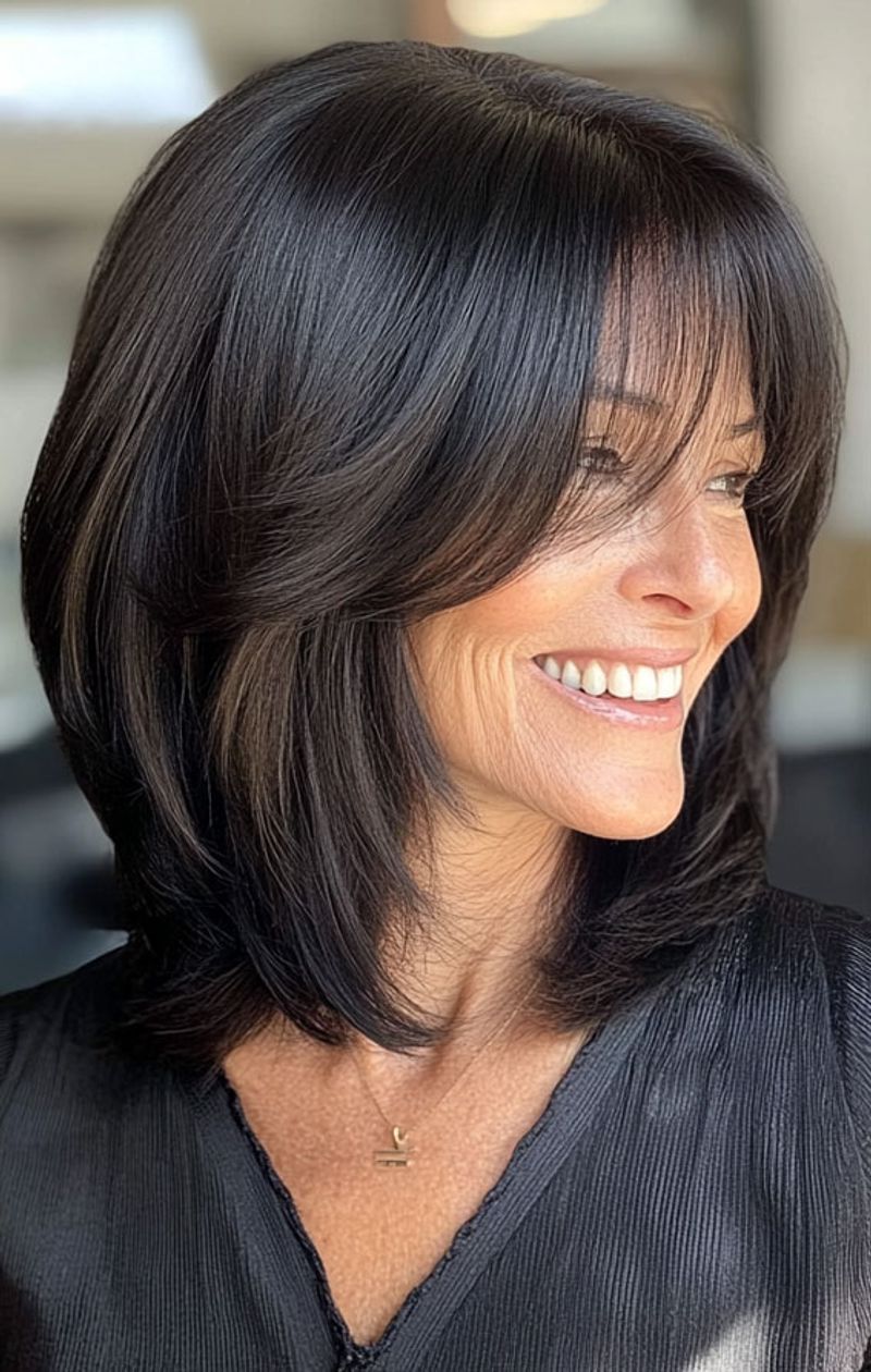The Layered Lob (Long Bob)