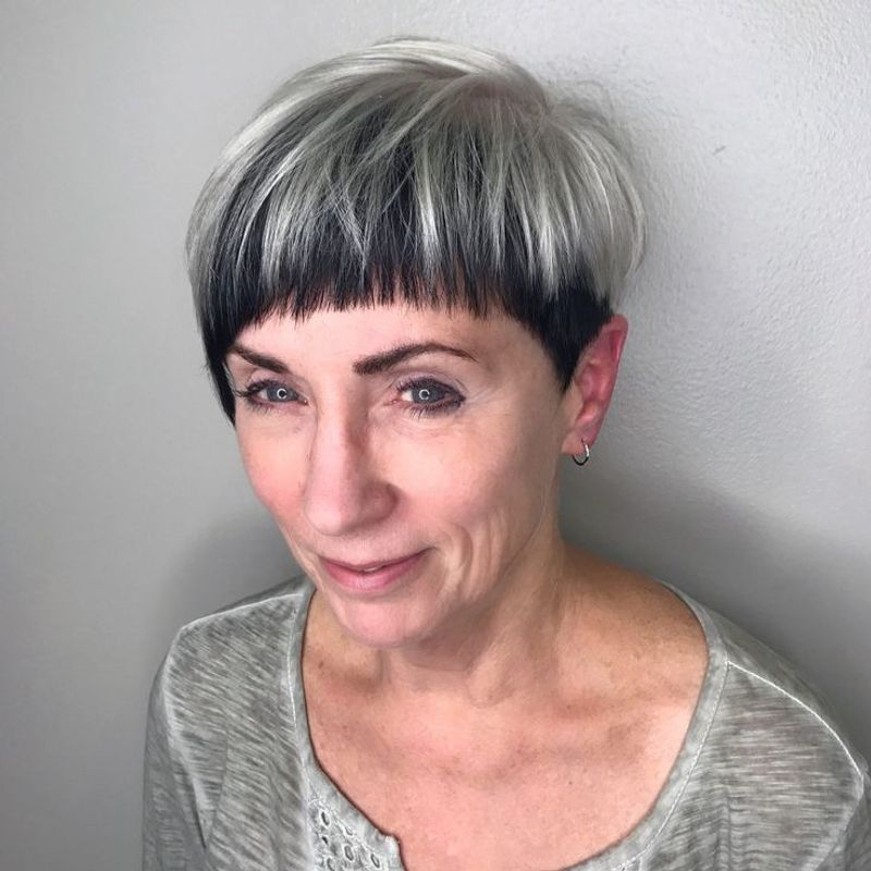 Textured Bowl Cut with Micro-Fringe