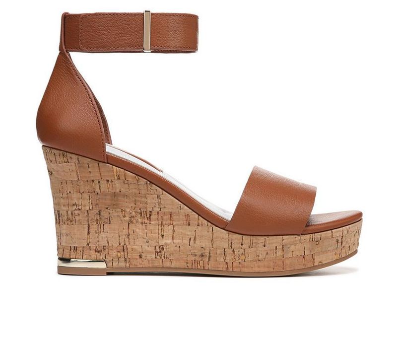 Cork-Soled Wedge Sandals