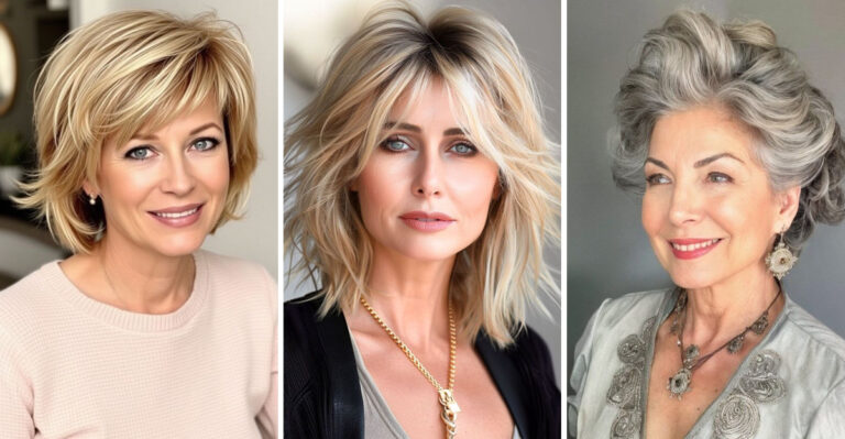 17 Hairstyles That Give Fine Hair Over 50 a Youthful Boost
