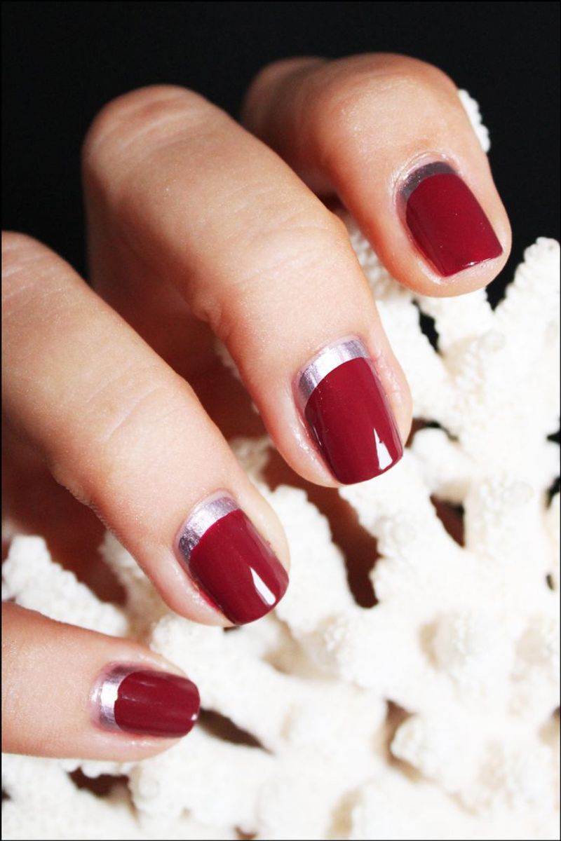 Reverse French Tips