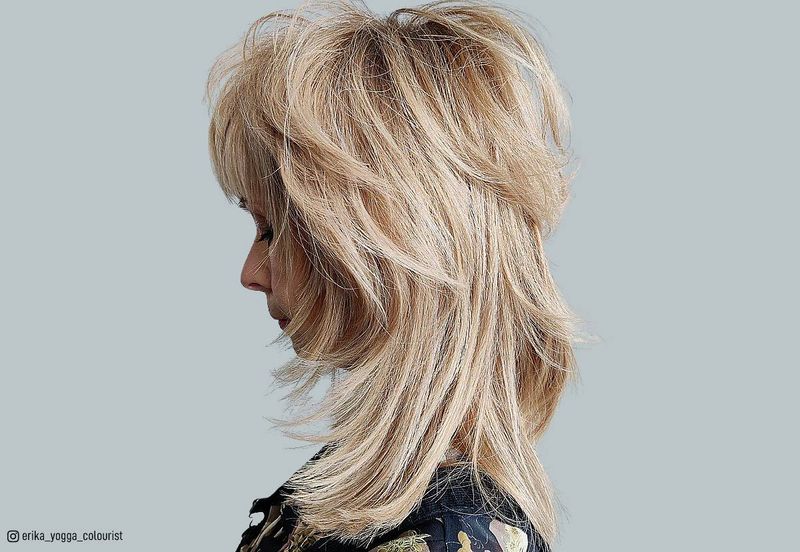 Shoulder-Length Shag with Feathered Layers